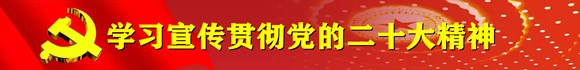 学习宣传贯彻党的二十大精神